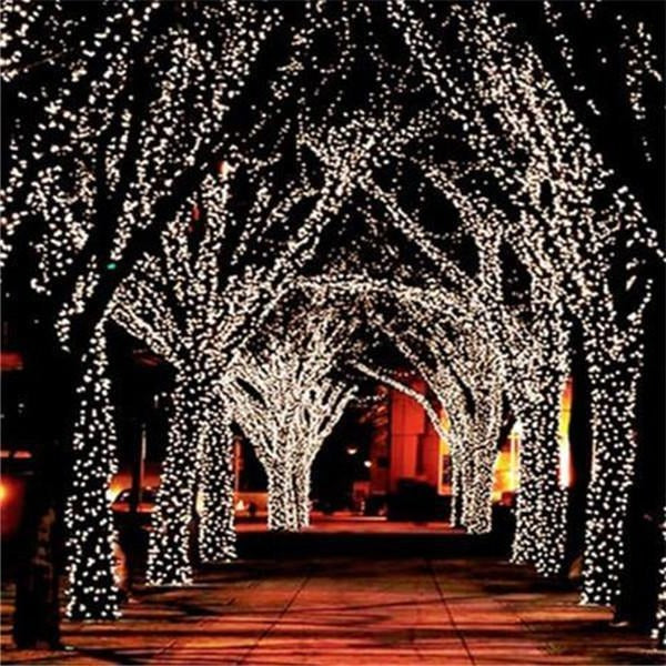 17-Meter String of 100 Led Solar-Powered Fairy Lights | Filindra