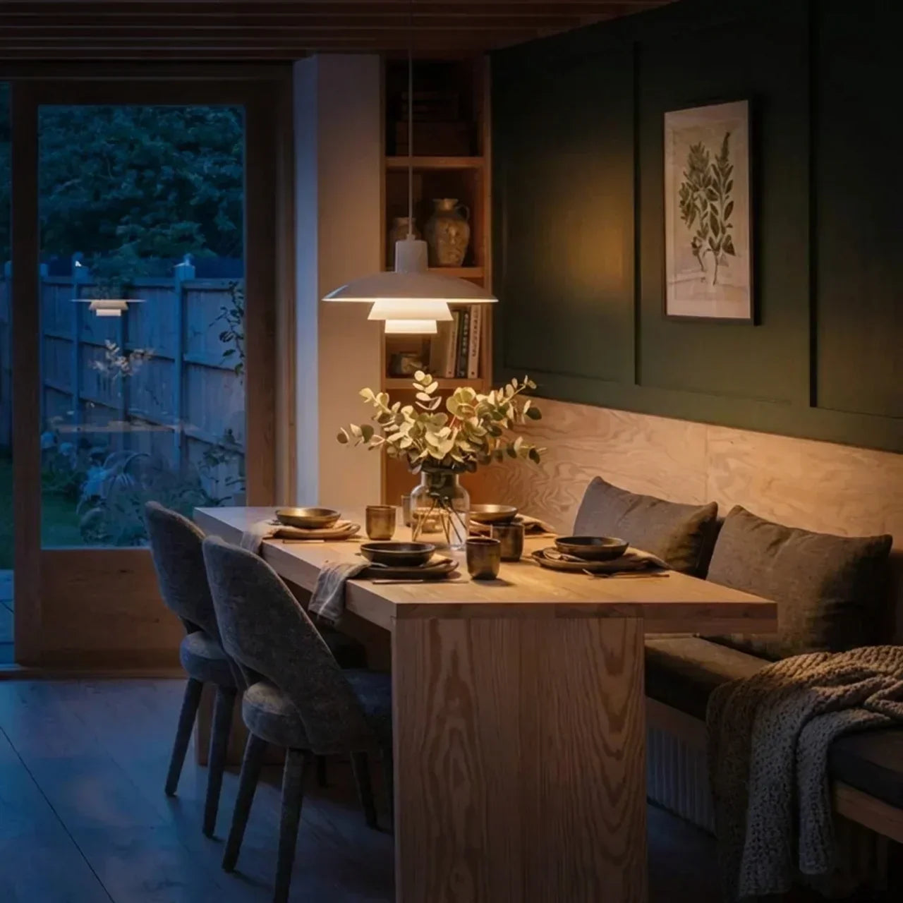Minimalist Danish Modern Ceiling Chandelier