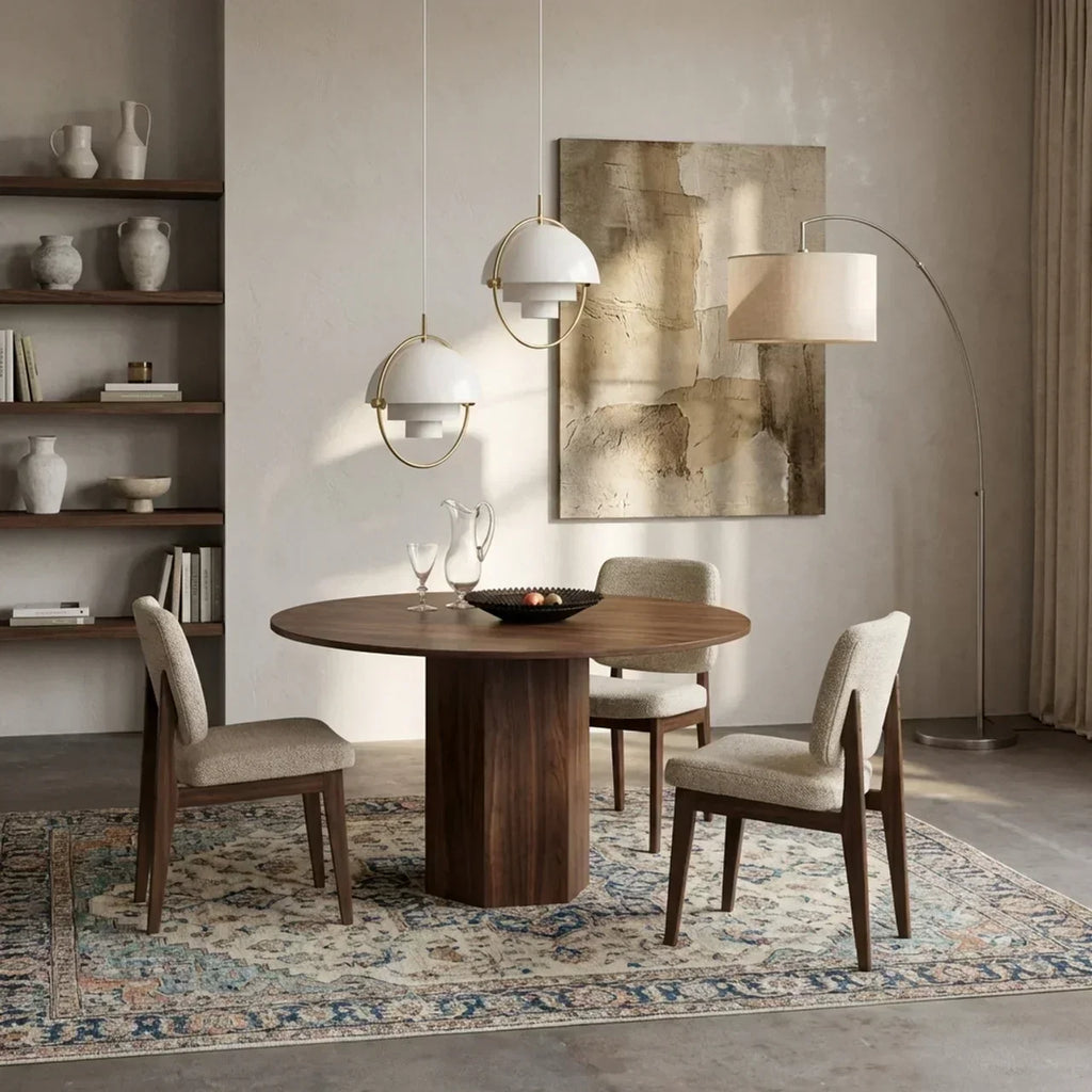 Danish Modern Directional Pendant Light — Rotating Inner Shade