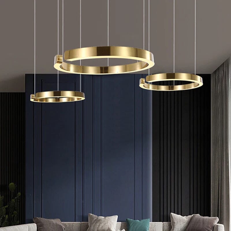 Liora Nordic Ring Chandelier With Elegant Modern Lighting