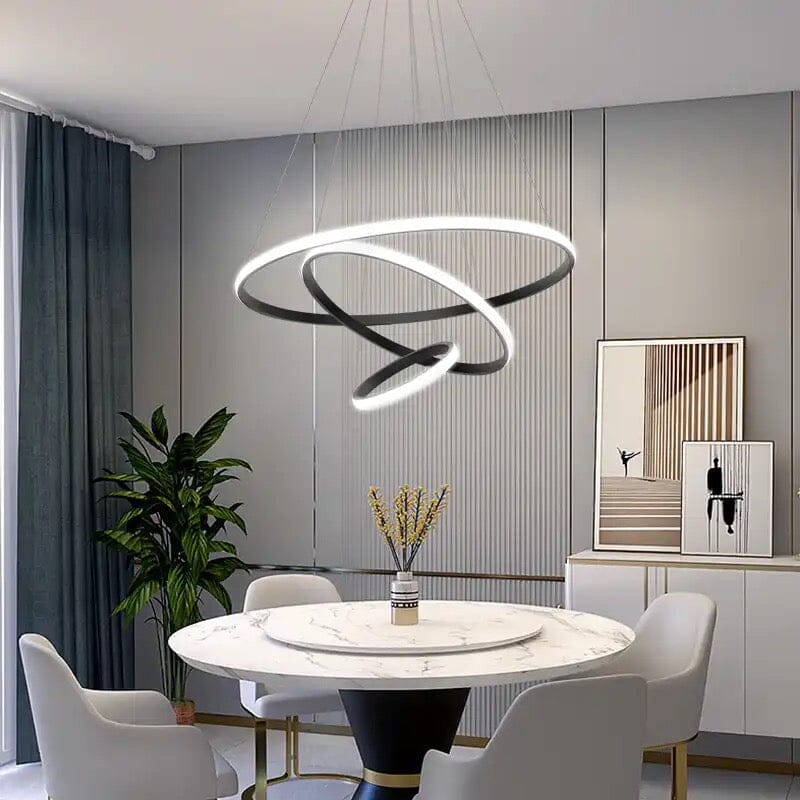 LumaCircle Modern Ring Chandelier Ceiling Light For Living Rooms