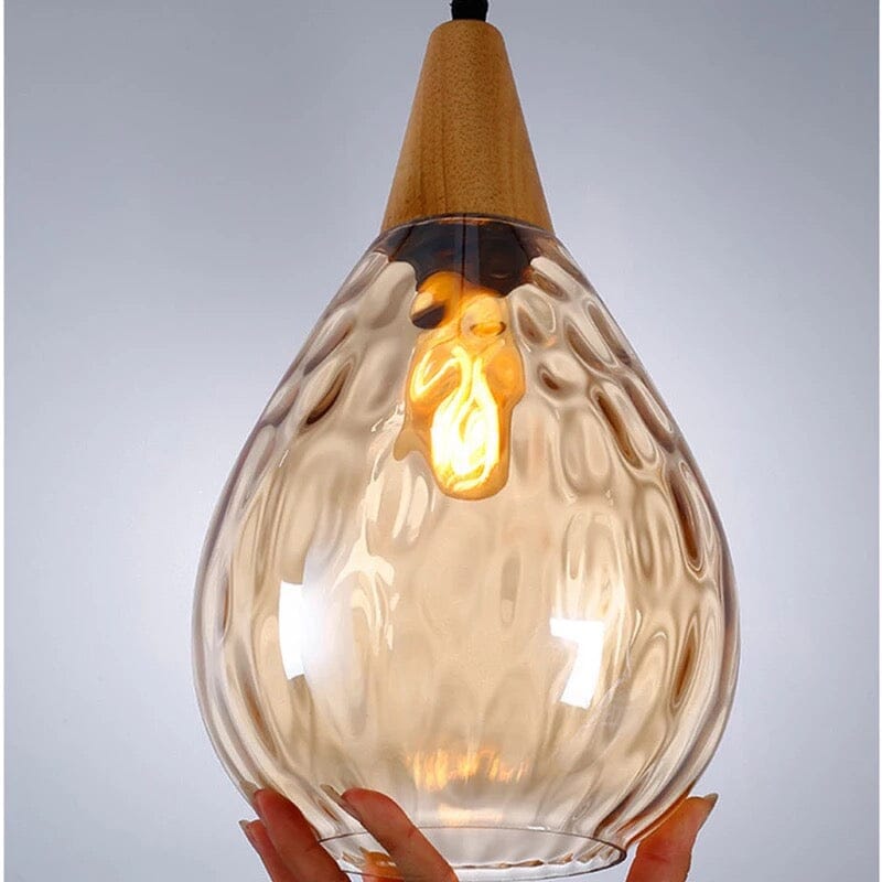 Liora Glass Hanging Light With Nordic Look For Home