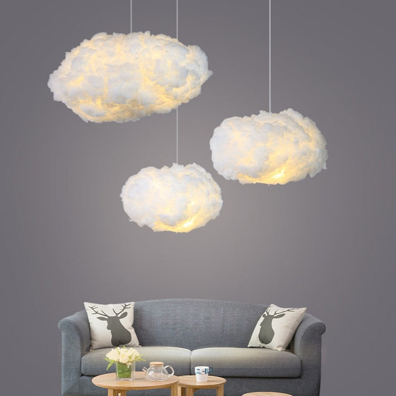 Cloud Lighting Lamp — měkké rozptýlené světlo, design ve tvaru oblaku