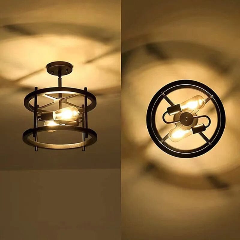 Lámpara de viento industrial retro — luz decorativa de estilo vintage