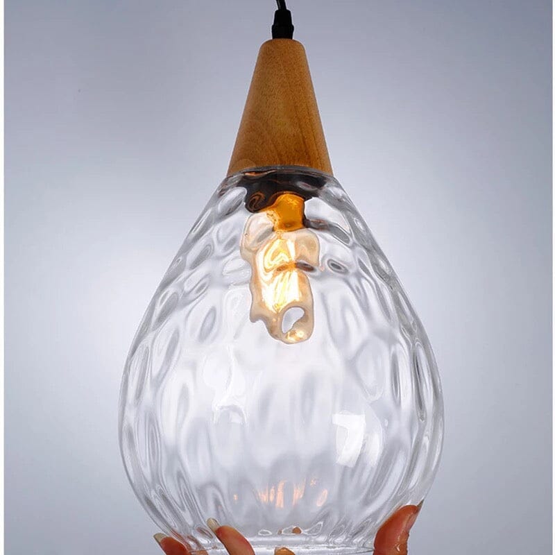 Liora Glass Hanging Light With Nordic Look For Home