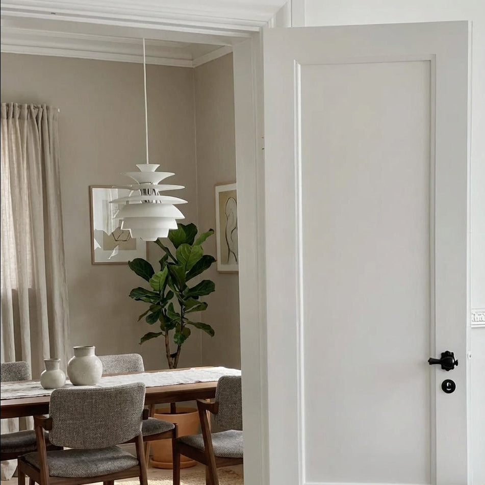 Suspension plafonnier danois moderne anti-éblouissement — design suspendu au plafond