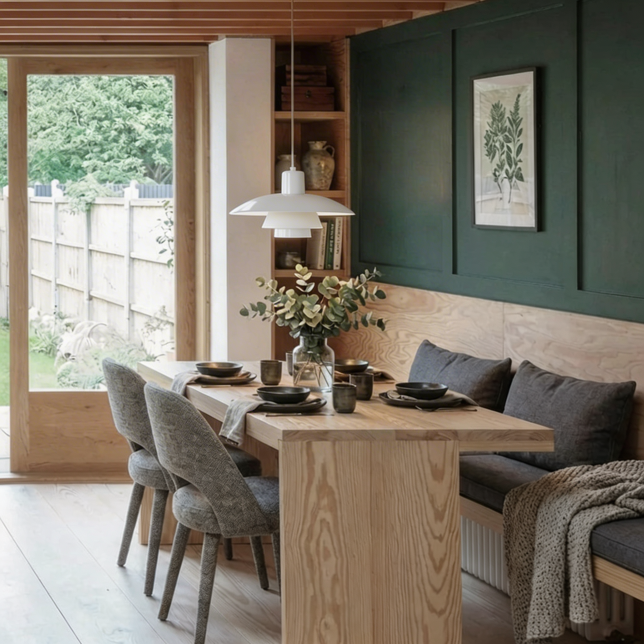 Minimalist Danish Modern Ceiling Chandelier