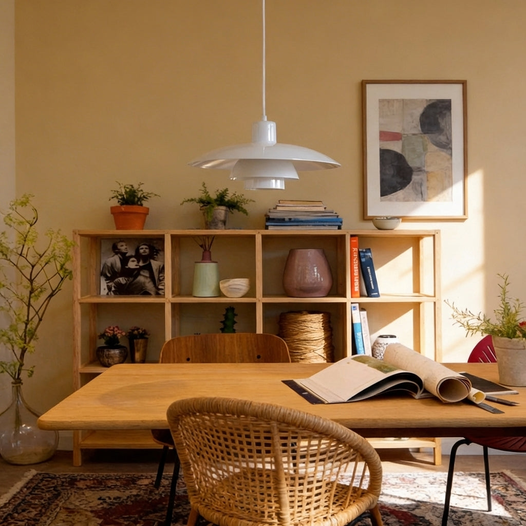 Minimalist Danish Modern Ceiling Chandelier