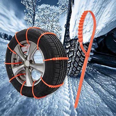 Anti-Skid Car Winter Chain — Tire Traction Aid for Snow & Ice