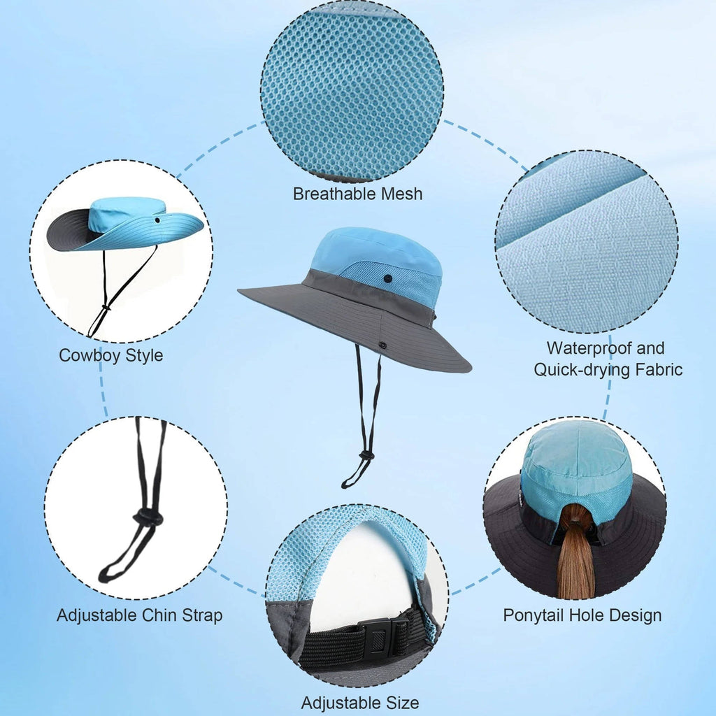 UV Protection Foldable Sun Hat | Filindra