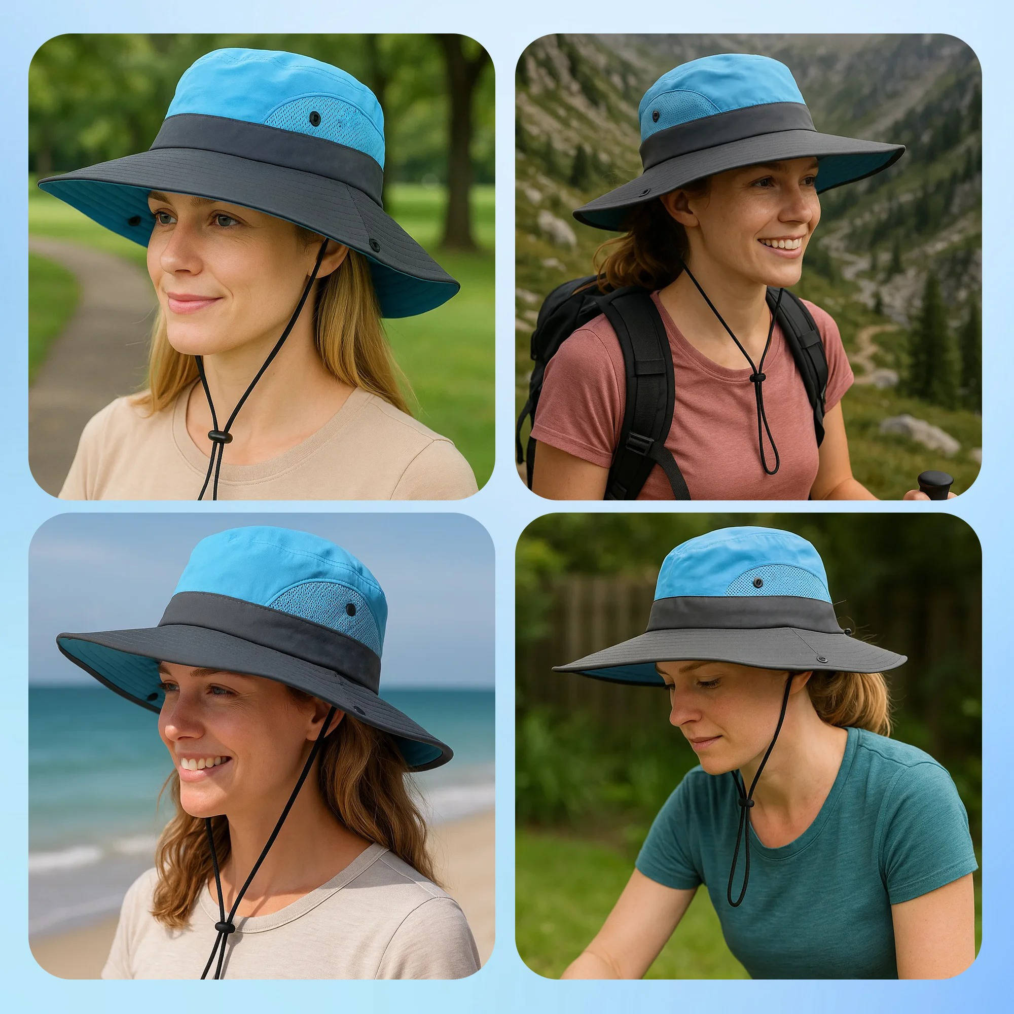 UV Protection Foldable Sun Hat | Filindra