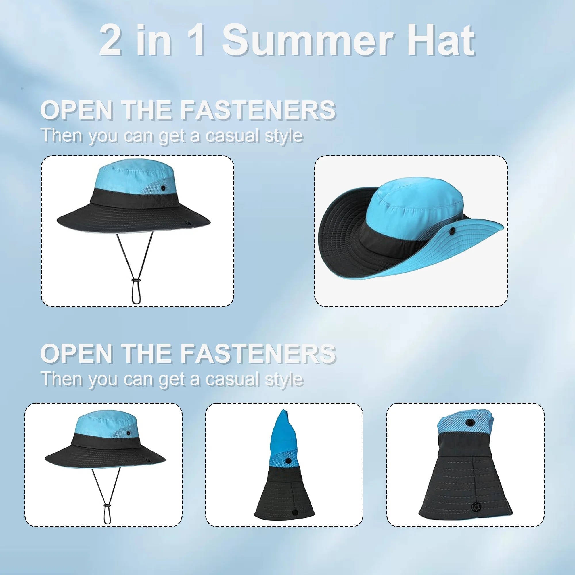 UV Protection Foldable Sun Hat | Filindra