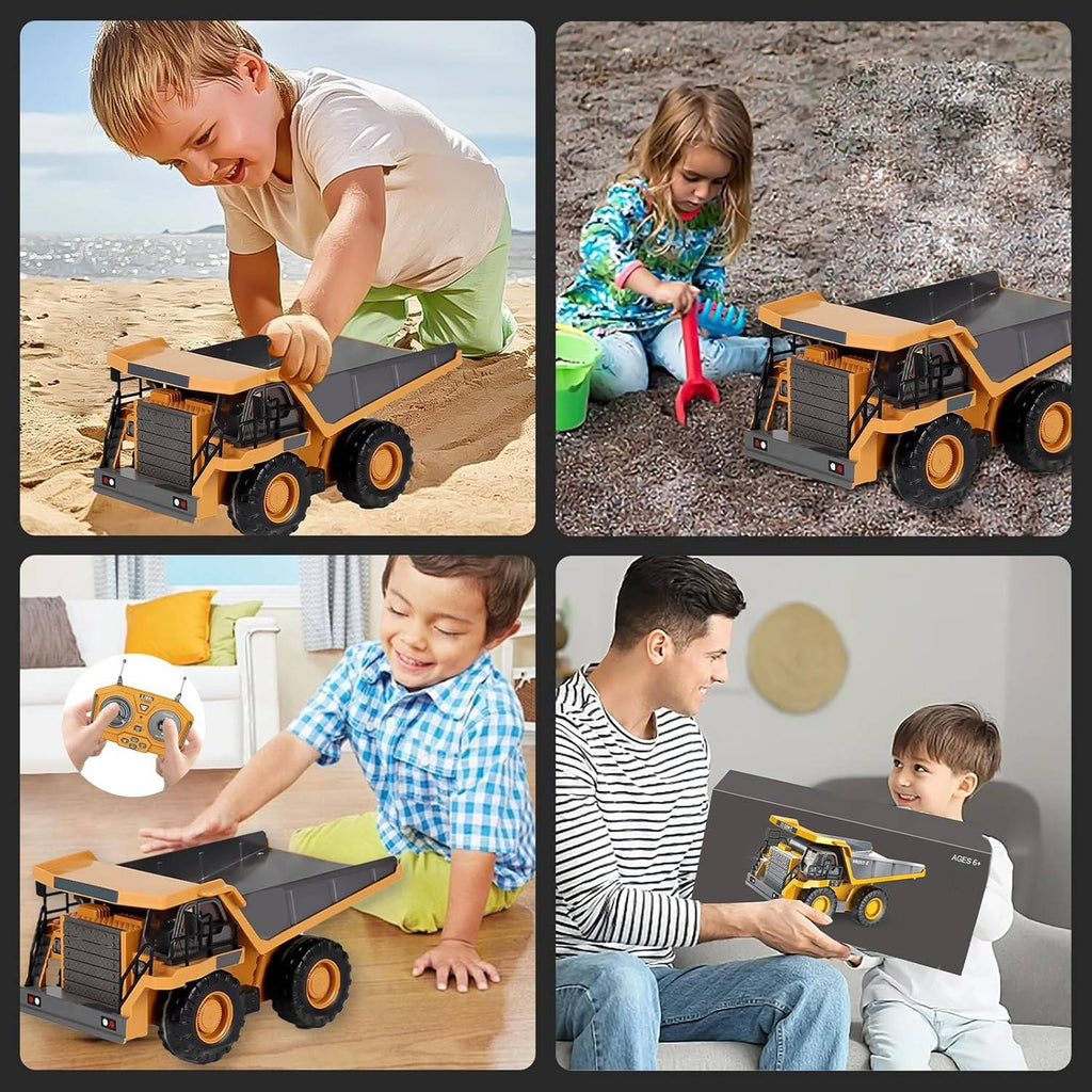 4WDリモコン式ショベルカー・ブルドーザー・ダンプ｜フィリンドラ