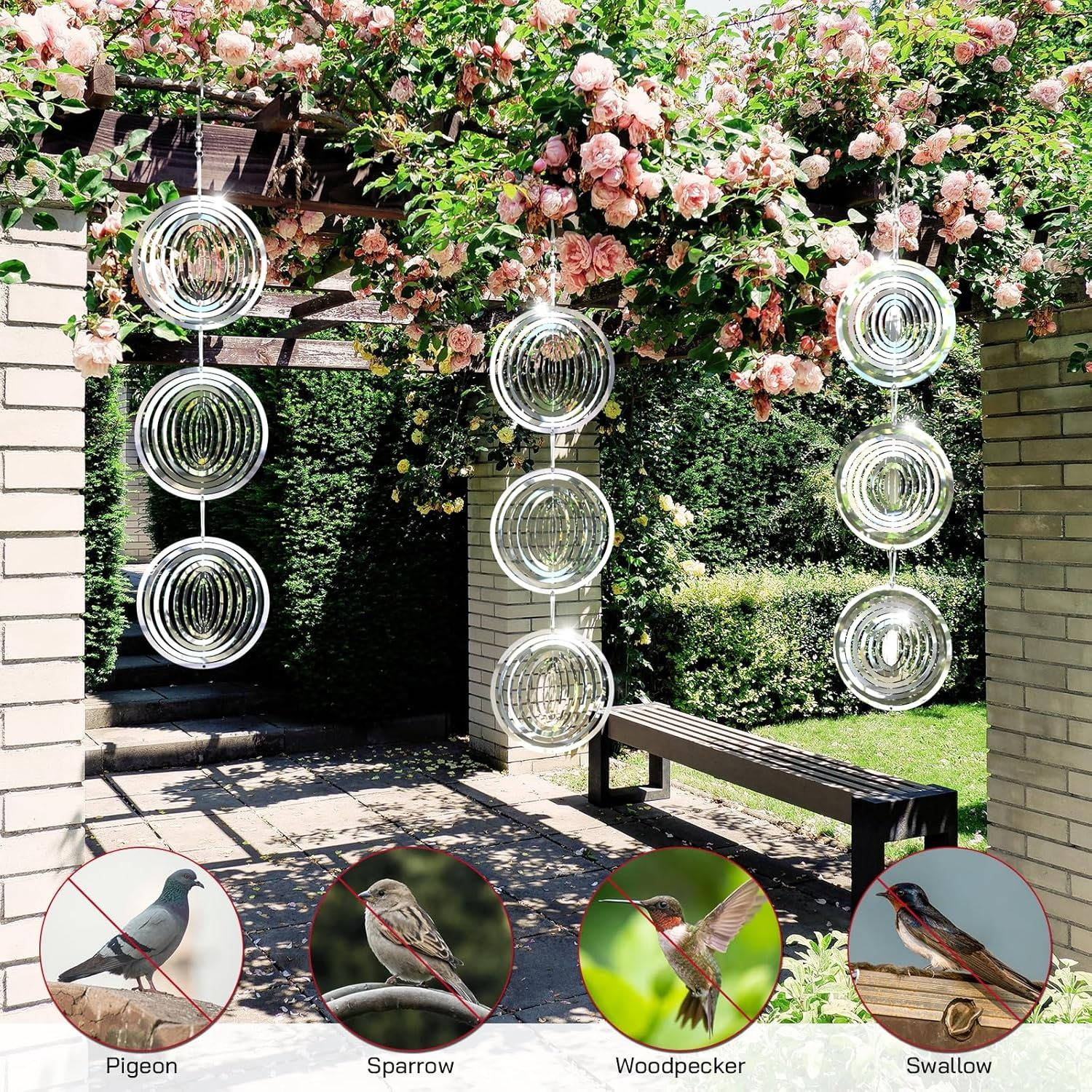 Outdoor Bird Deterrents Scare Device | Filindra