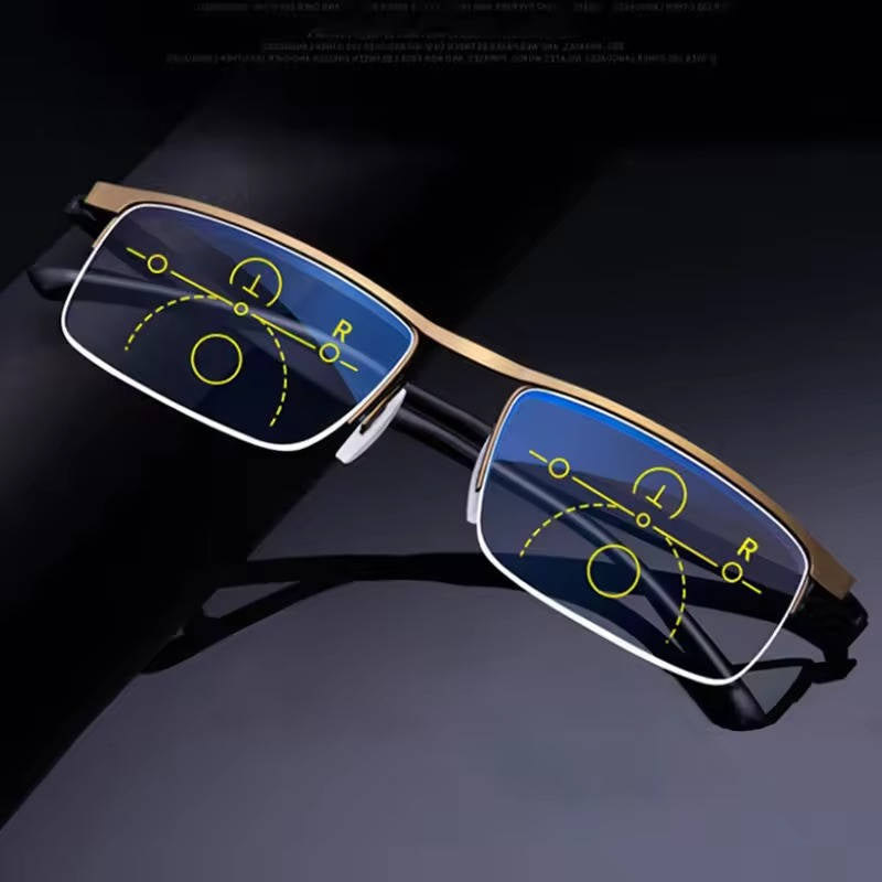 Smart German Progressive Glasses – Multifocal Intelligent Reading & Distance Eyewear | Filindra