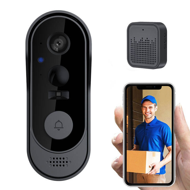Wireless Smart Video Doorbell | No Subscription Needed | High Definition Camera Doorbell | Filindra