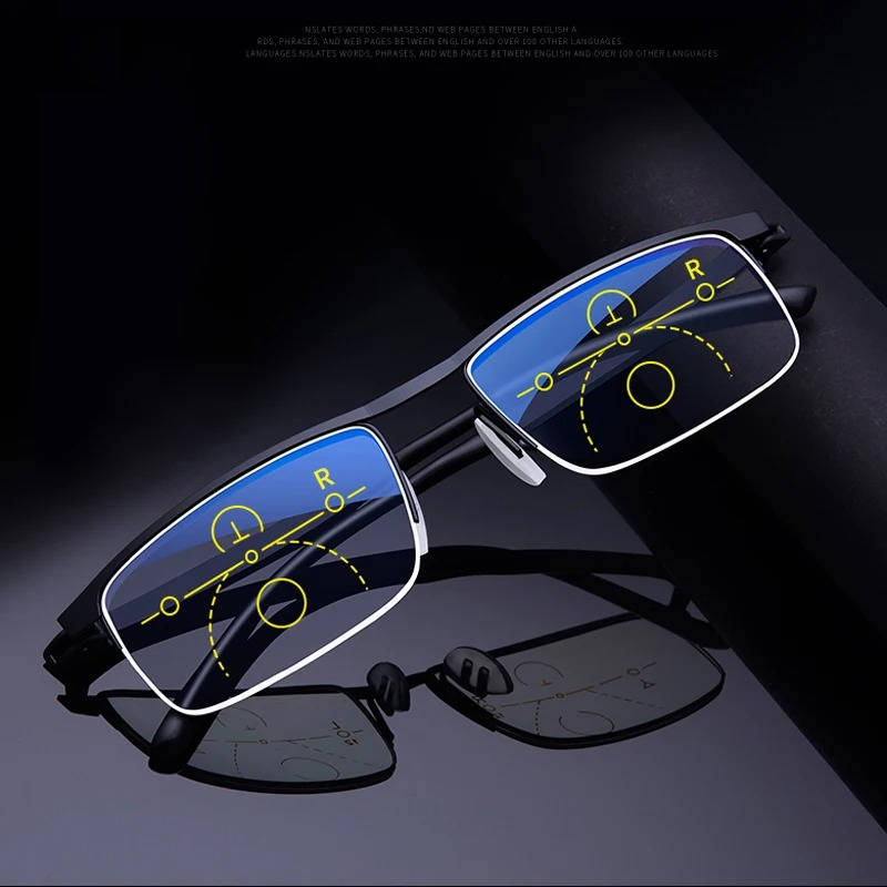 Smart German Progressive Glasses – Multifocal Intelligent Reading & Distance Eyewear | Filindra