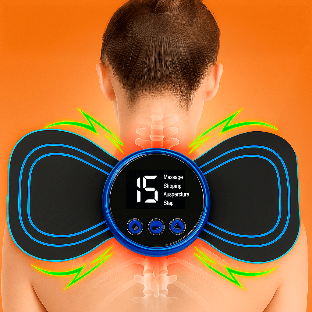 Επίθεμα EMS NeuroPulse — Συμπαγής, ελαφρύς σχεδιασμός και στοχευμένη ανακούφιση της οσφυϊκής χώρας