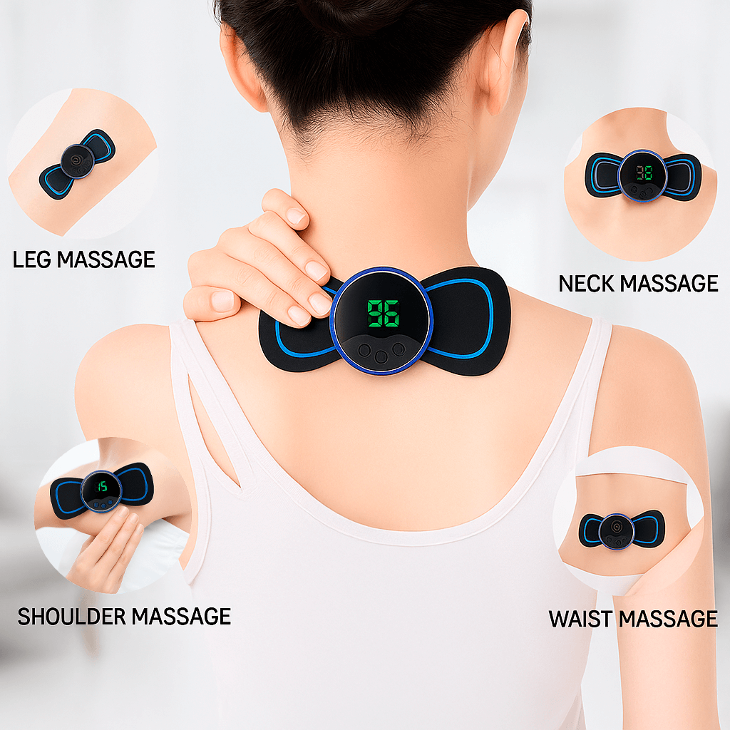 Επίθεμα EMS NeuroPulse — Συμπαγής, ελαφρύς σχεδιασμός και στοχευμένη ανακούφιση της οσφυϊκής χώρας