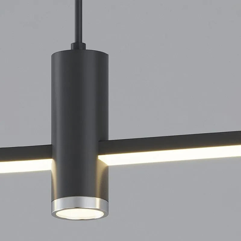Nexa linjär pendellampa — minimalistisk spotlightarmatur