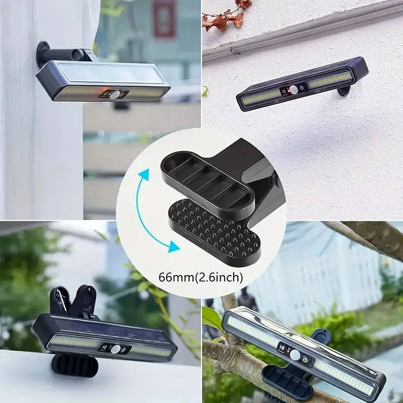 2 Set Portable Solar Fence Lights | Filindra