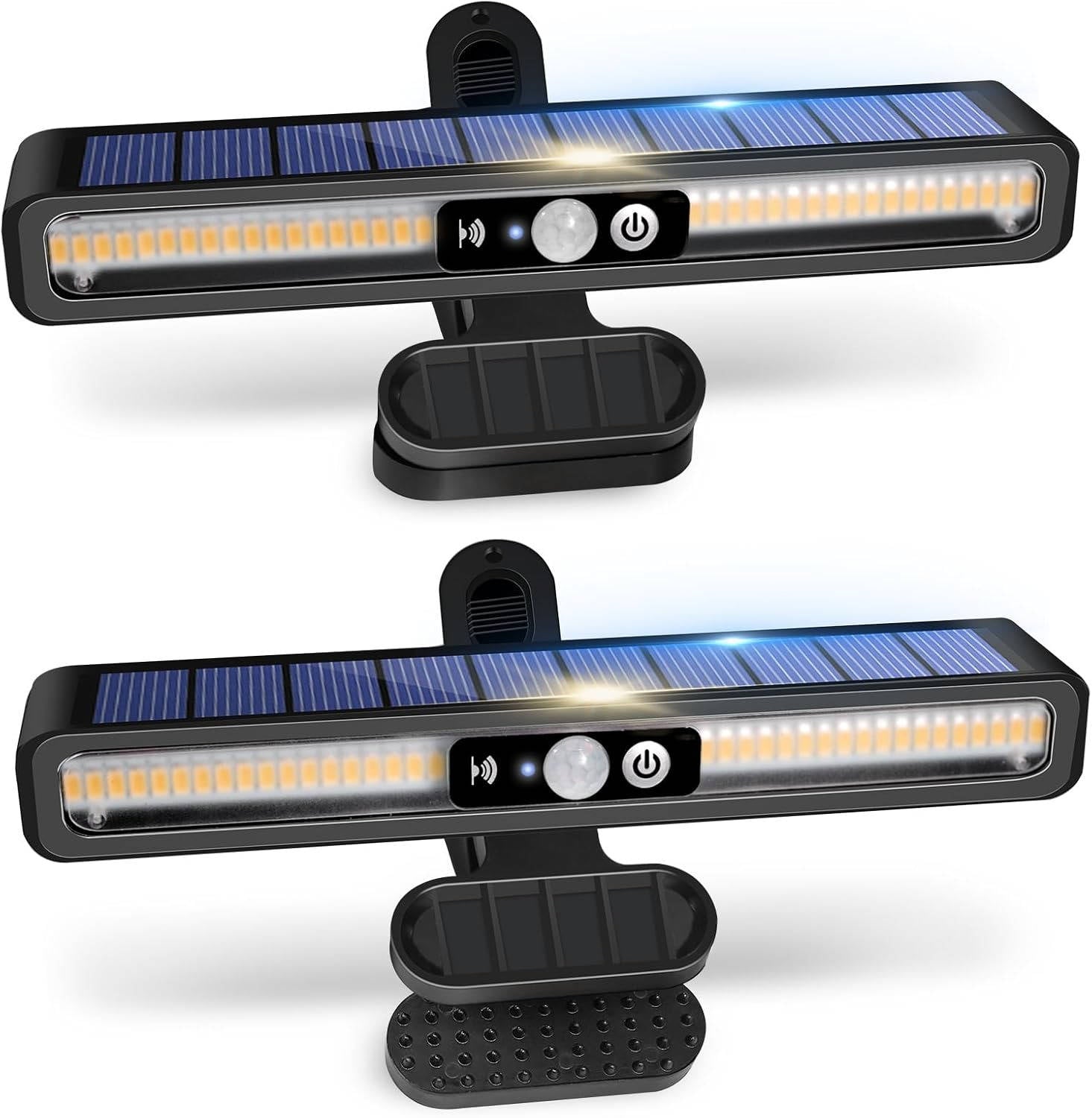 2 Set Portable Solar Fence Lights | Filindra