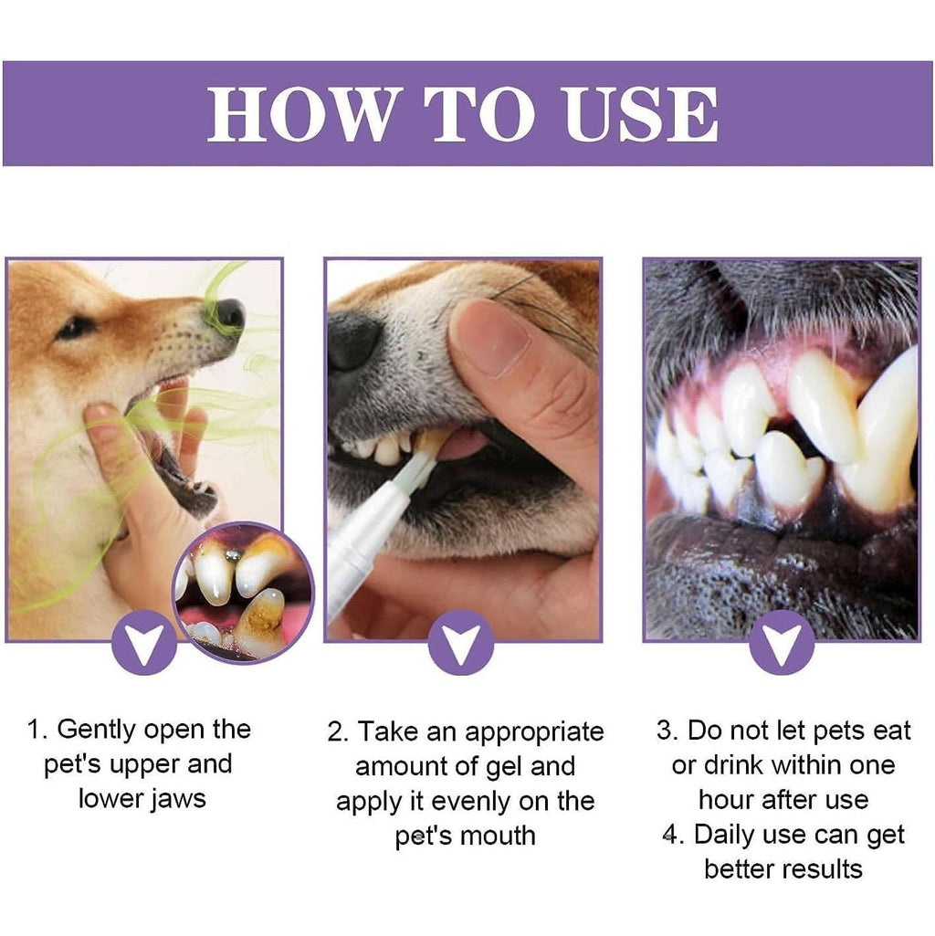 3 Set Dog Oral Repair Gel | Filindra