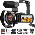 YouTube動画撮影・Vlog用4Kビデオカメラ、WiFi・48MPカメラ｜フィリンドラ