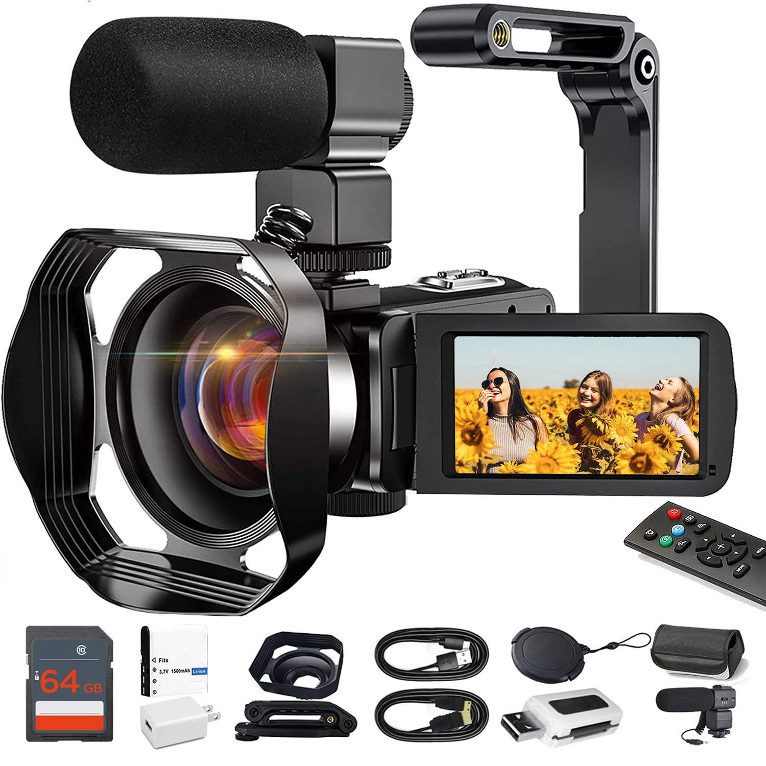 4K Video Camera Camcorder YouTube Vlogging WiFi 48MP Camera | Filindra
