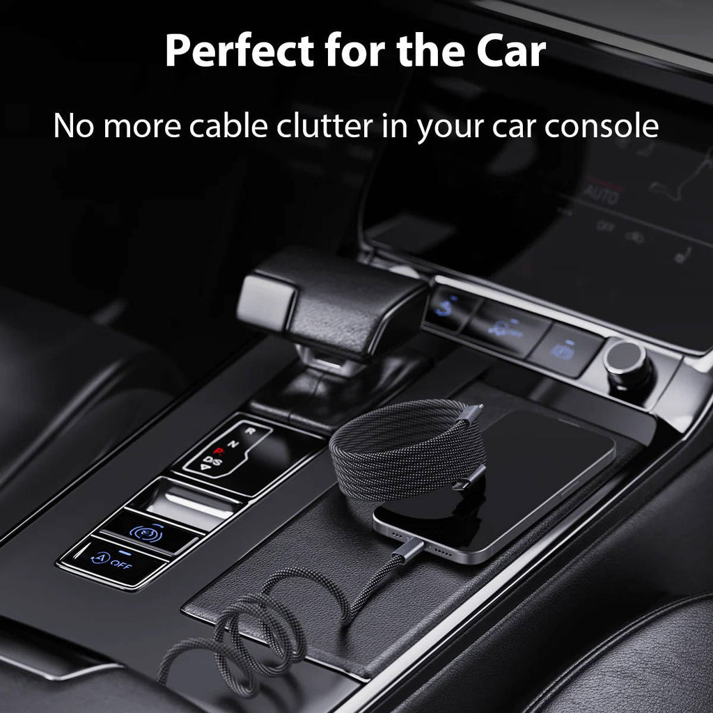 Magnetic Anti Tangle Cable Super Fast Charging | Filindra