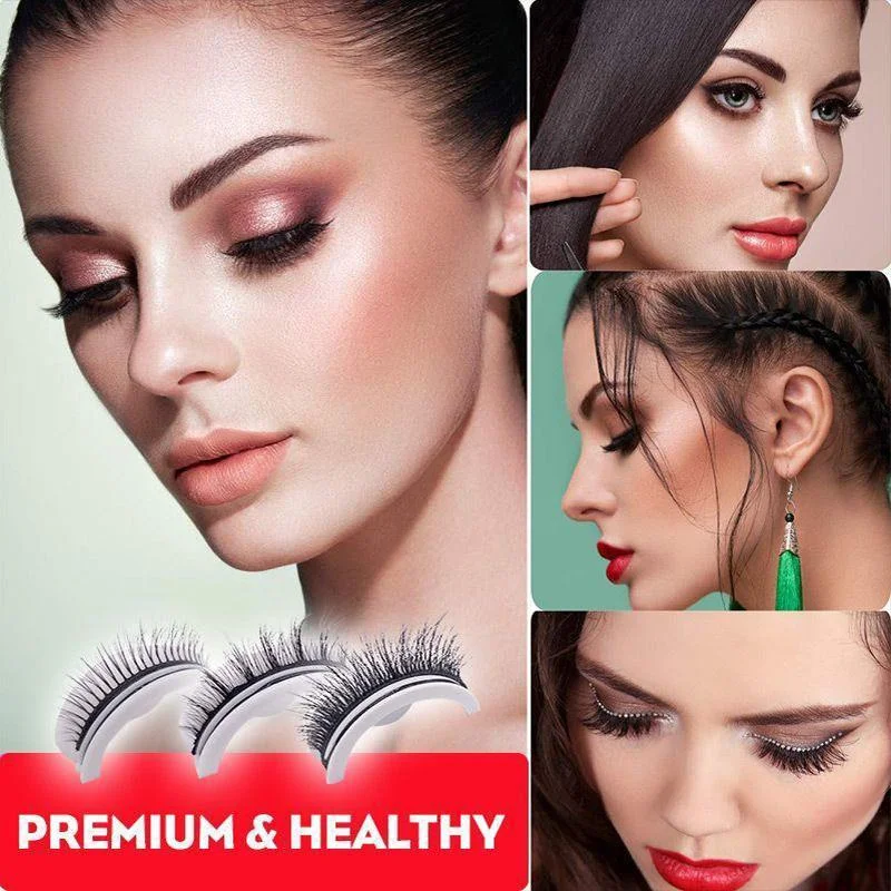 Premium Reusable Self-Adhesive Eyelashes | Filindra