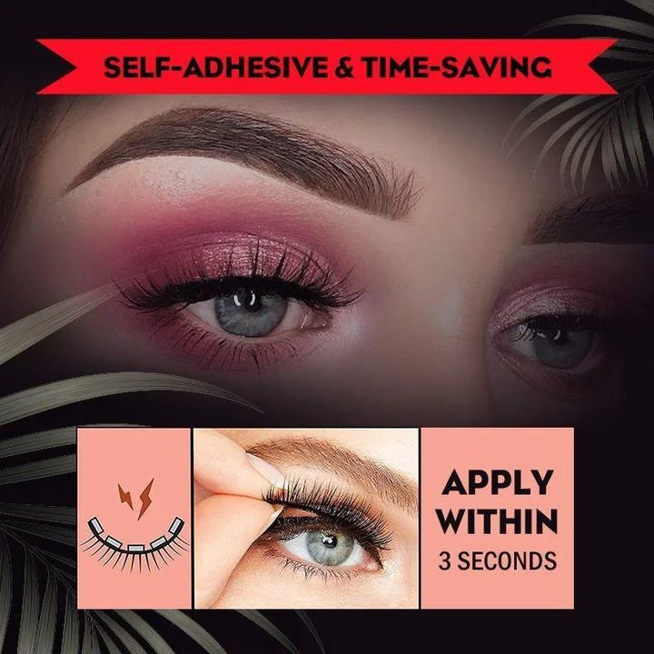 Premium Reusable Self-Adhesive Eyelashes | Filindra