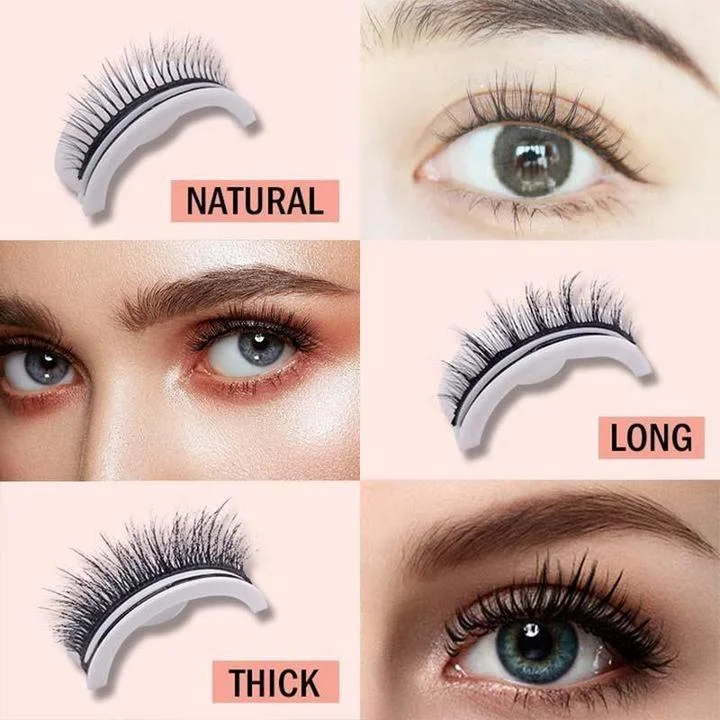 Premium Reusable Self-Adhesive Eyelashes | Filindra