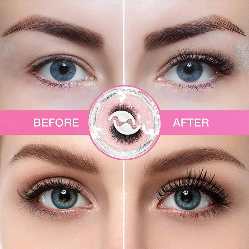 Premium Reusable Self-Adhesive Eyelashes | Filindra