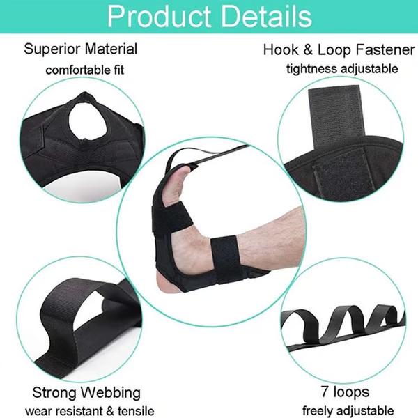 Yoga Stretching Strap Rehabilitations Training Belt | Filindra