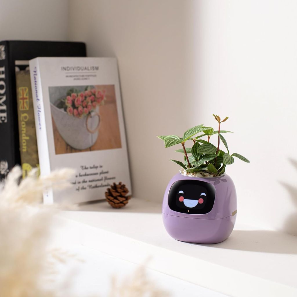 Ivy intelligenter Pflanztopf - Reagiert auf Gesten, über 70 einzigartige Animationen