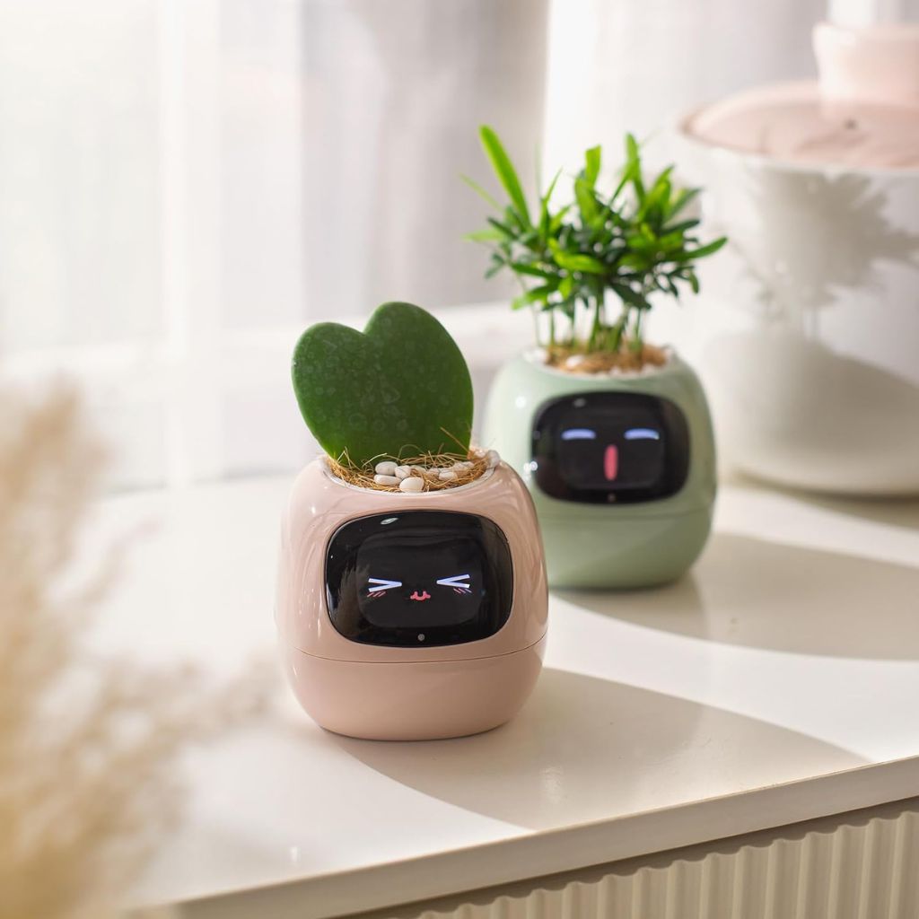 Ivy intelligenter Pflanztopf - Reagiert auf Gesten, über 70 einzigartige Animationen