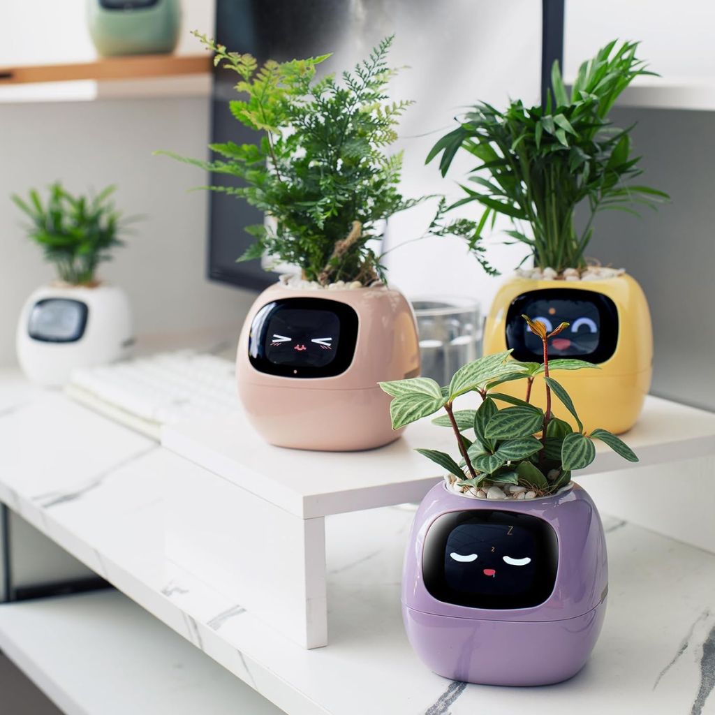 Ivy intelligenter Pflanztopf - Reagiert auf Gesten, über 70 einzigartige Animationen
