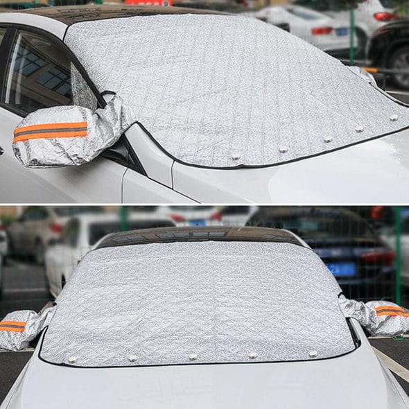 Jardioui Magnetic Car Windshield Snow Cover — Anti-Icing Protection