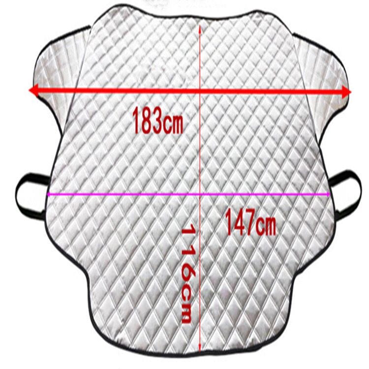 Jardioui Magnetic Car Windshield Snow Cover — Anti-Icing Protection