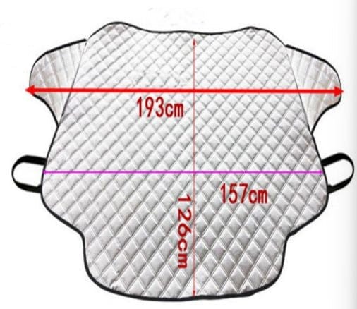 Jardioui Magnetic Car Windshield Snow Cover — Anti-Icing Protection