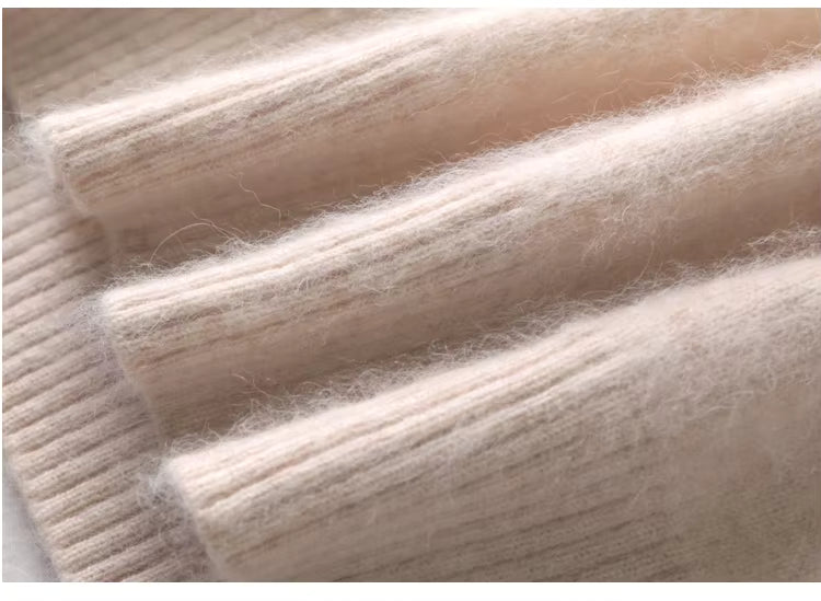 Ferry Japanese-Knit 100% Pure Cashmere Sweater, S-XXXL