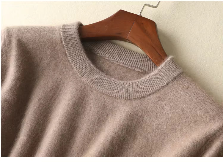 Ferry Japanese-Knit 100% Pure Cashmere Sweater, S-XXXL