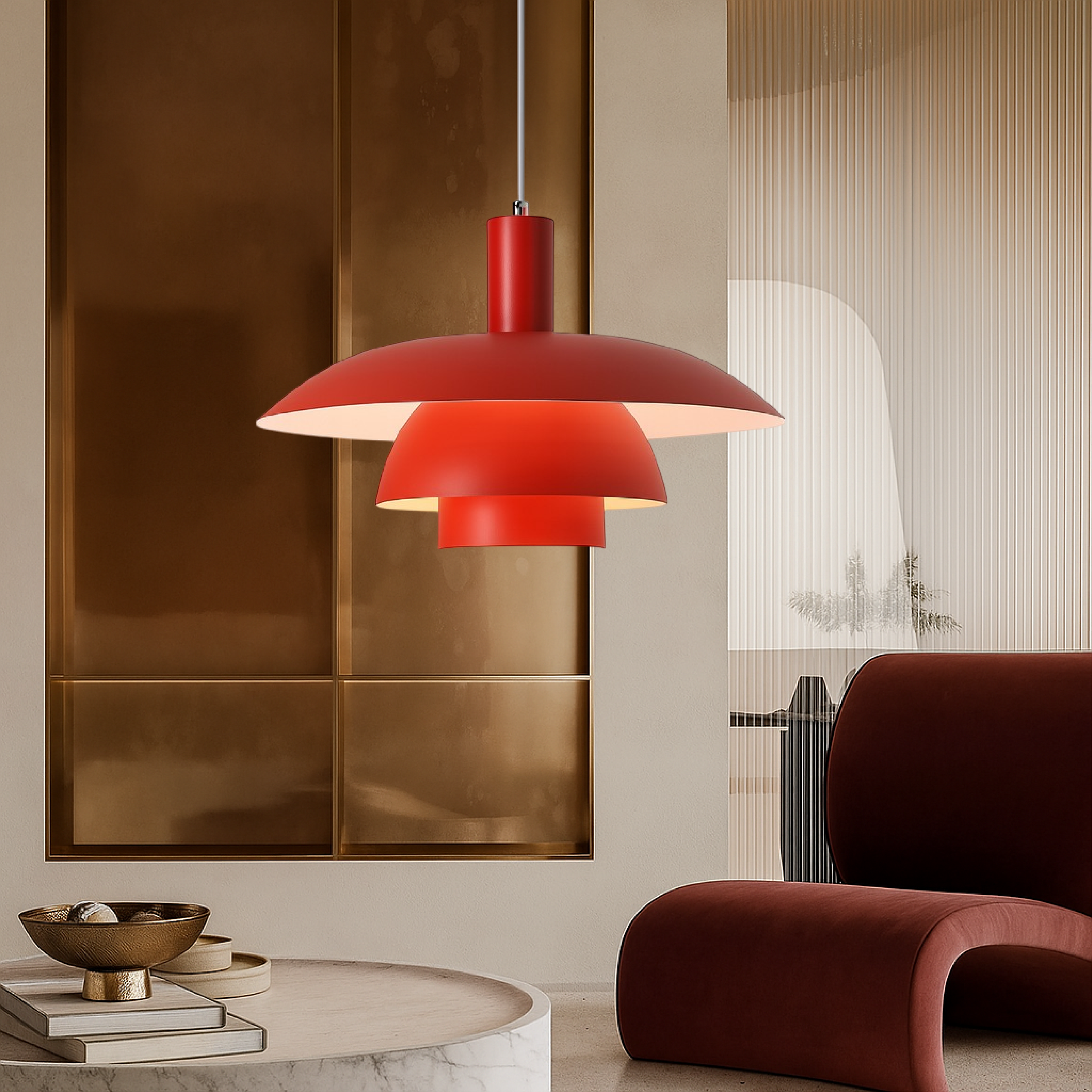 Nordis Scandinavian Pendant Light For Dining And Living Areas