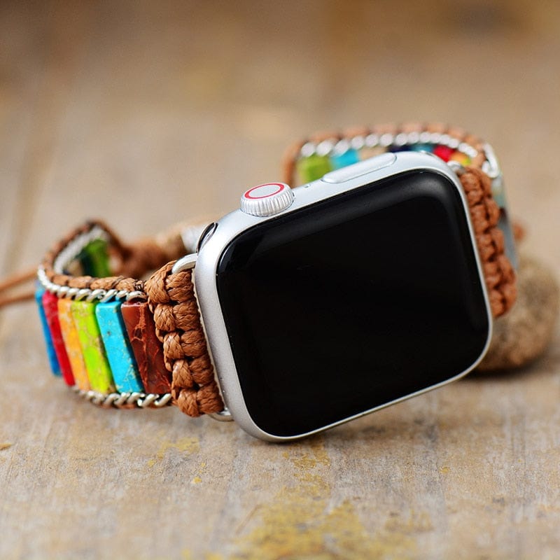 Elirion Wickelarmband für die Apple Watch — Handgefertigtes Boho-Armband