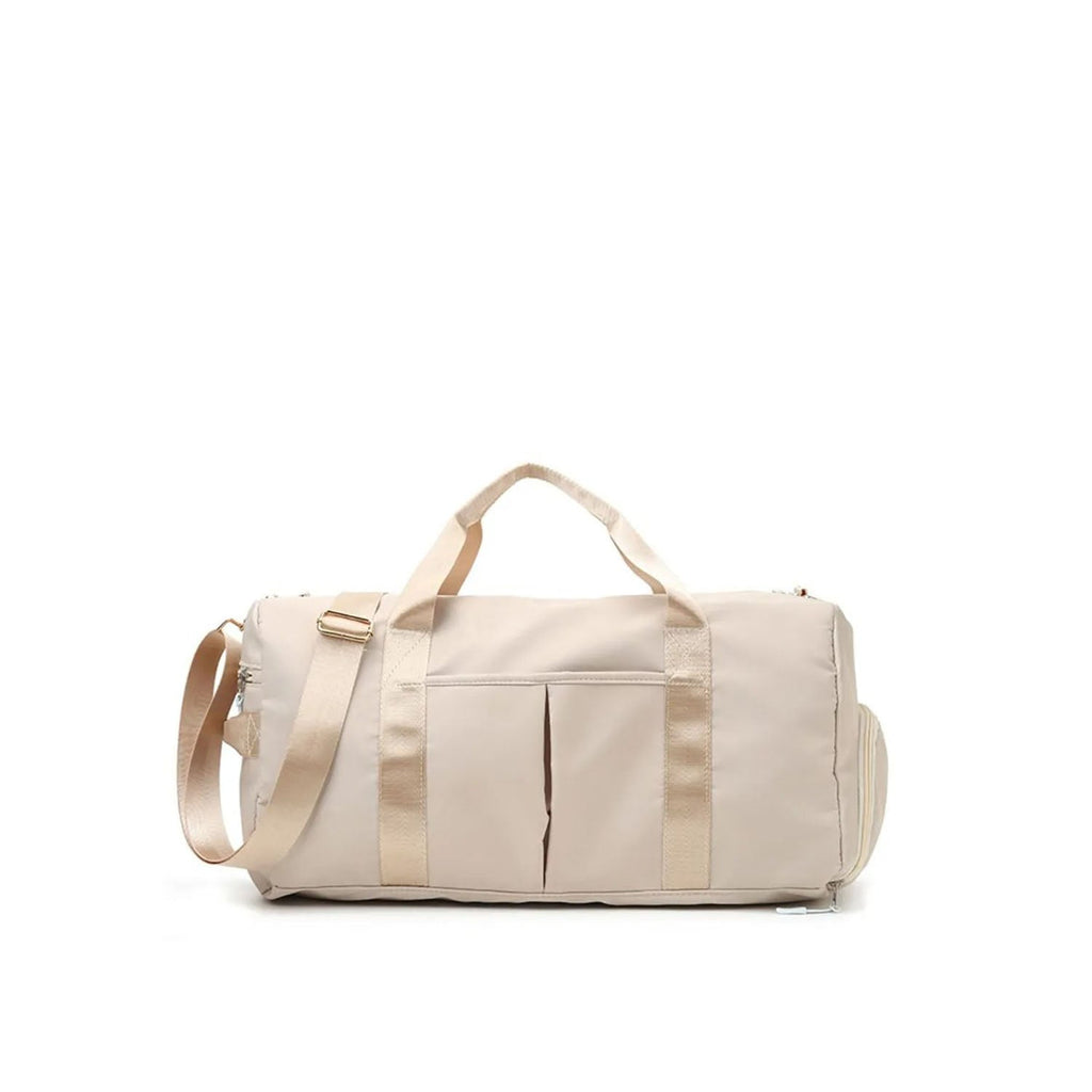 Dámská sportovní taška - cestovní taška na cvičení s přihrádkou na boty