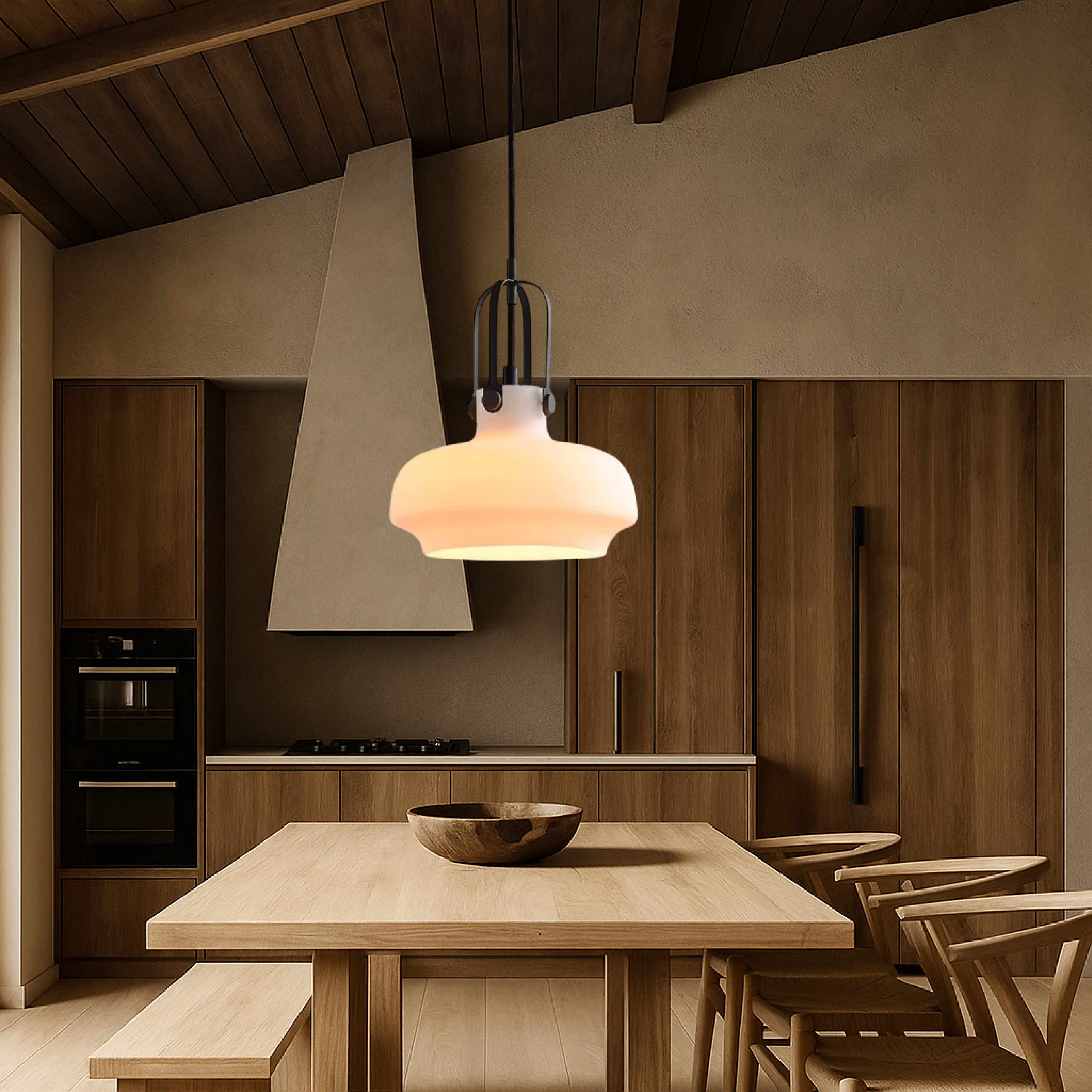 Kairo industrielle Pendelleuchte für Loft mit Metallfinish