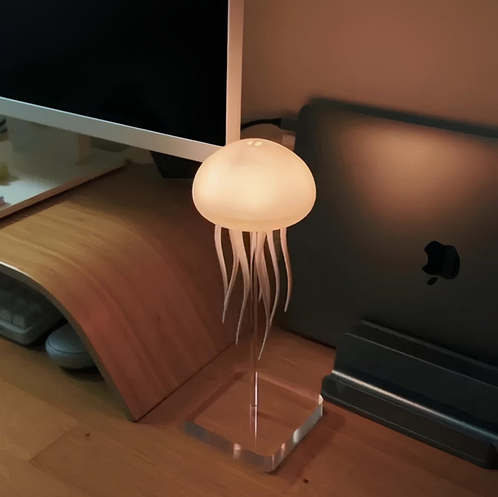 Aurora Glow Floating Jellyfish Lamp — 72-Color LED Mood Light