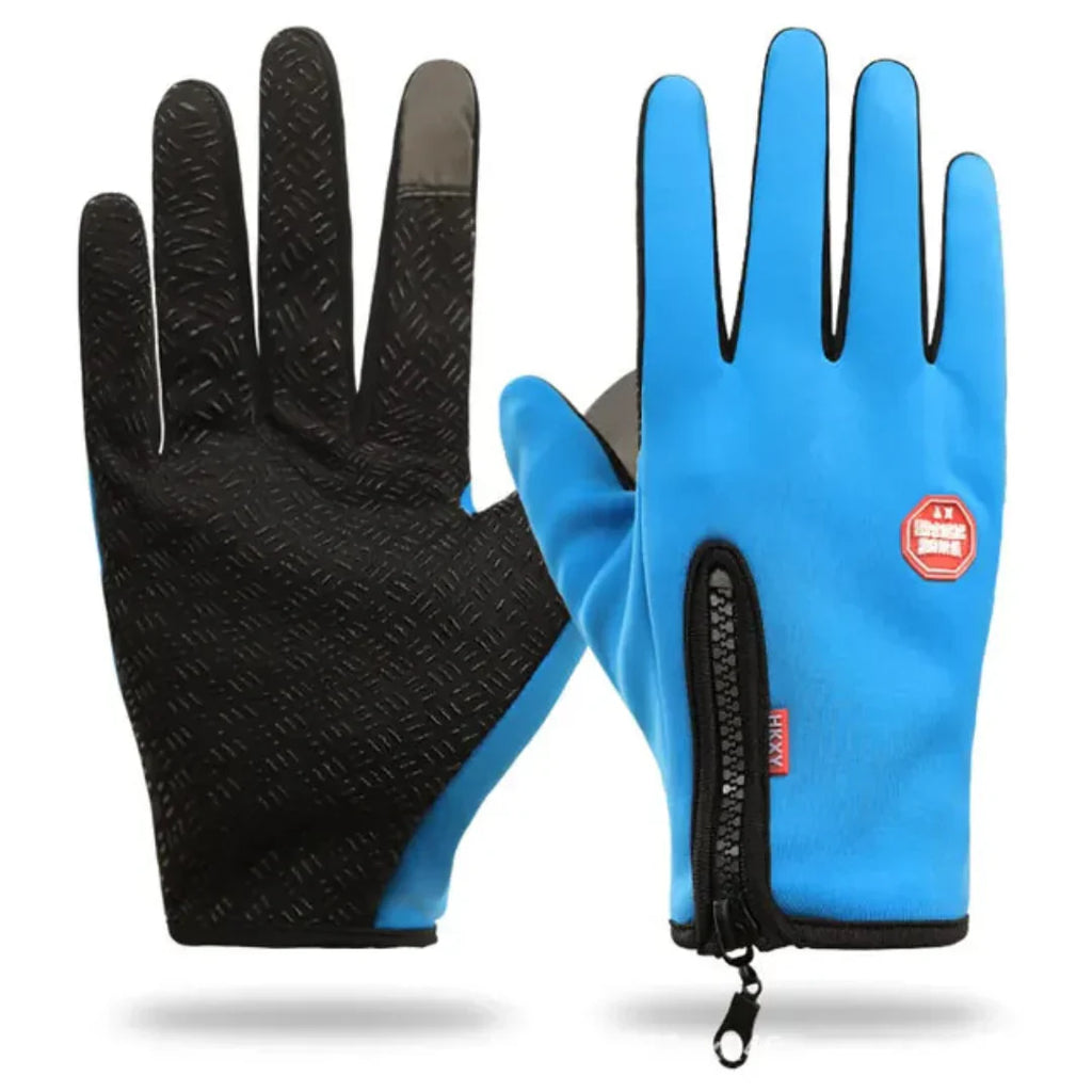 Gants tactiles thermiques imperméables — Design flexible pour temps froid