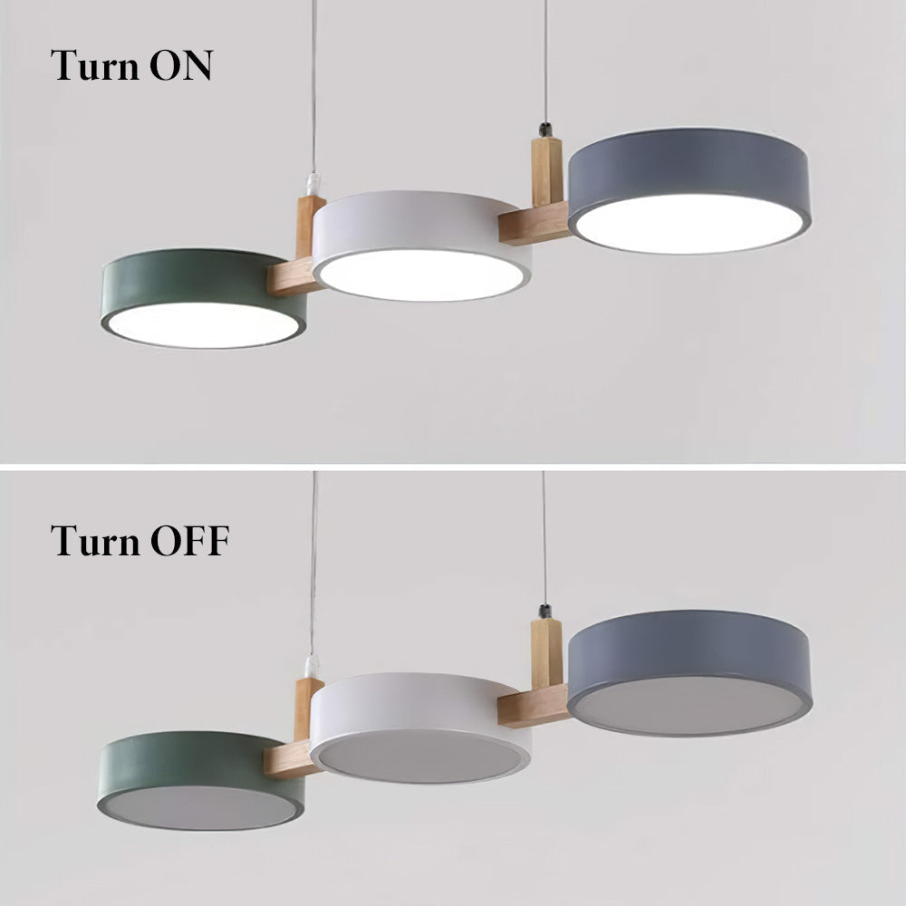 Nordic Multi Head Flush Ceiling Light — Minimalist Lines, Durable Build
